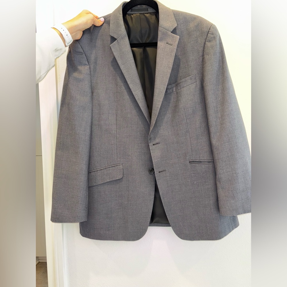 Men's Kenneth Cole, Gray Blazer with matching Pants